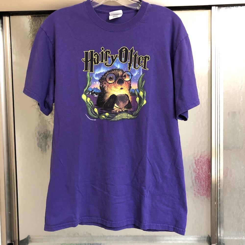 Purple Harry Potter (otter) shirt